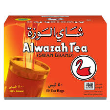 Alwazah Tea Pure Ceylon Black Tea 50 Tea Bags x 2 grms
