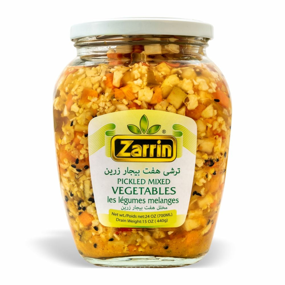 Zarrin Pickled Mixed Vegetables 24oz
