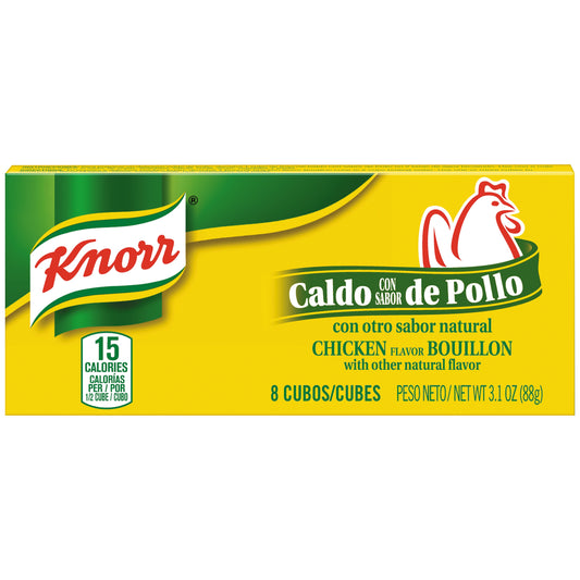 Knorr Cube Bouillon Chicken 3.1 oz, 8 ct