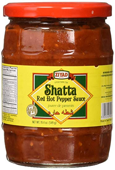 Ziyad Shatta Red Hot pepper sauce 19.4oz