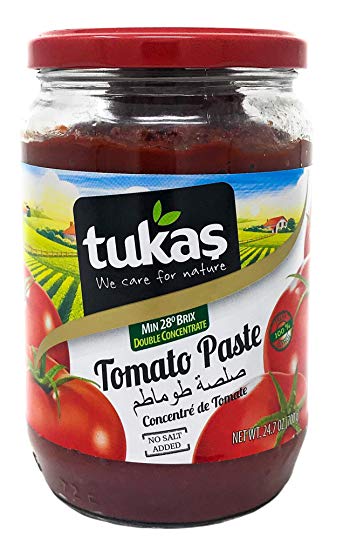 Tukas Tomato Paste No salt Added 700gr