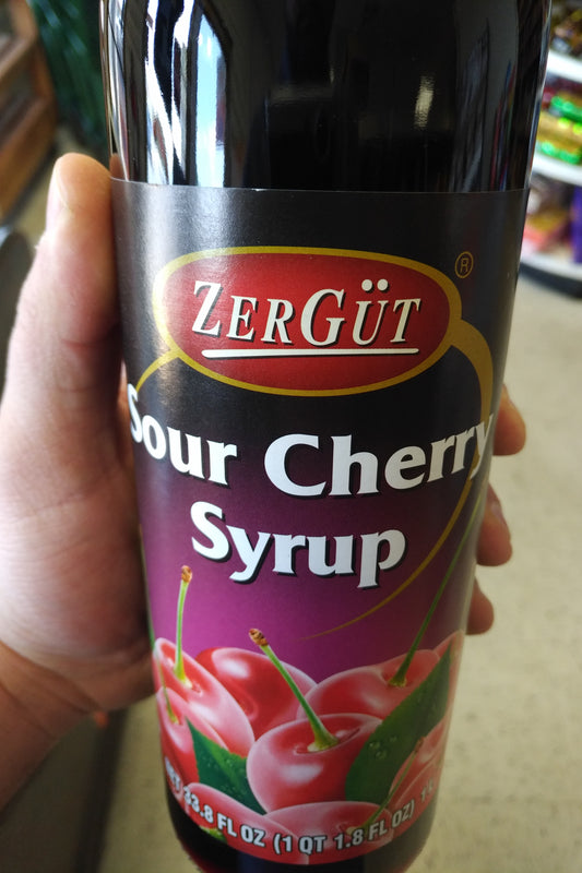 Zergut Sour Cherry Syrup 33.8 oz