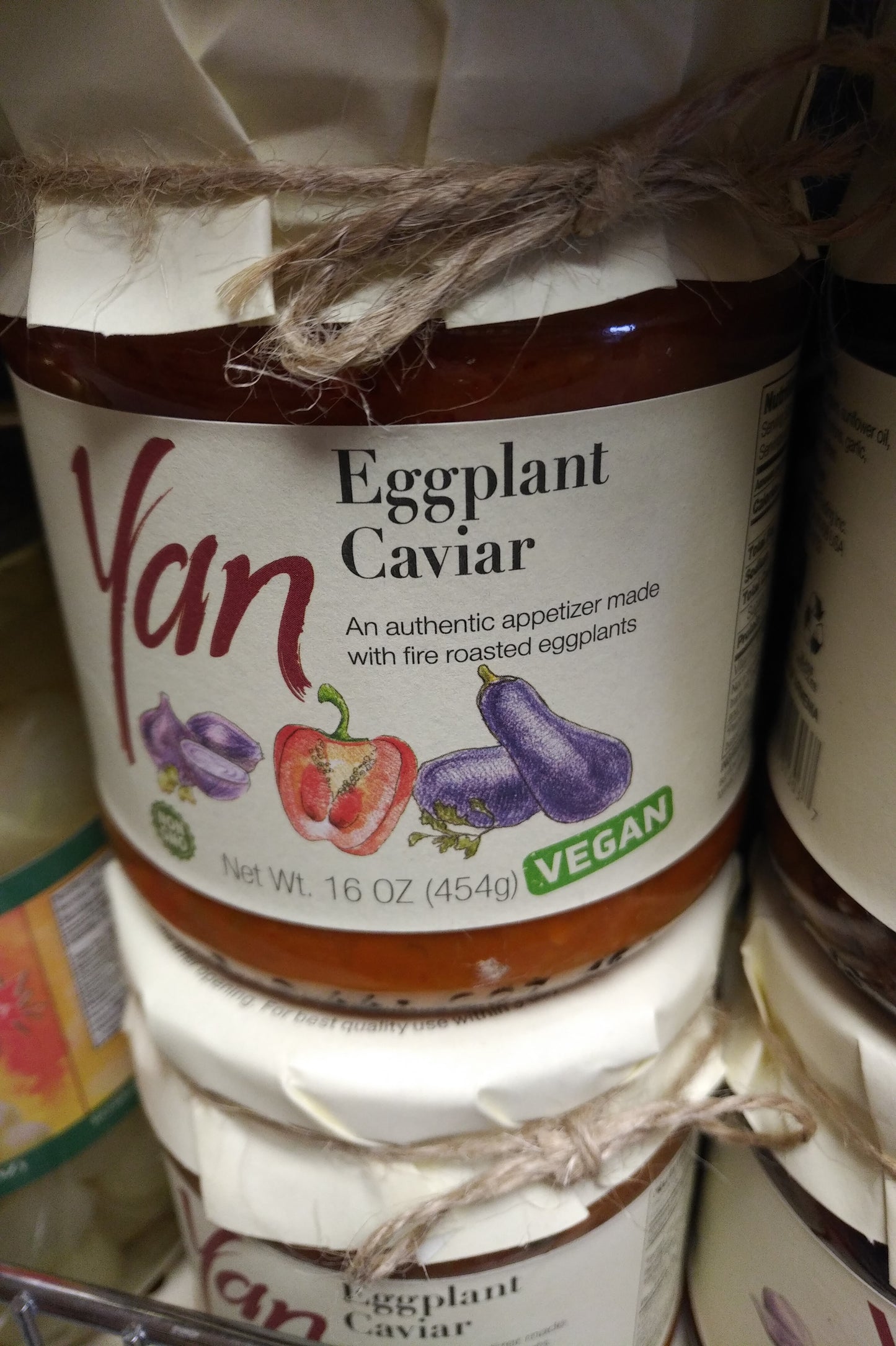 Yan Eggplant Caviar Armenia 16oz