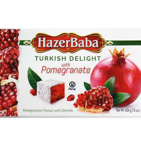 HazerBaba Turkish Delight With Pomogranate 16oz