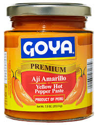 Goya Aji Amarillo Yellow hot Pepper Paste 7.5oz