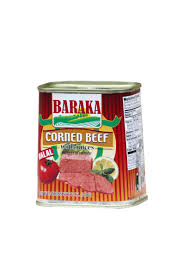 Baraka Halal Corned Beef with Juices 12oz