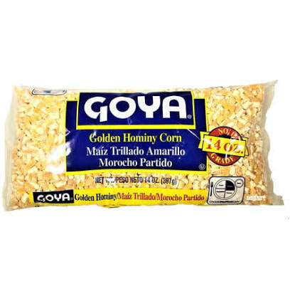 Goya Maiz Trillado Amarillo Golden Hominy Corn 14oz