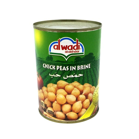 Al Wadi Chick Peas In Brine 14oz